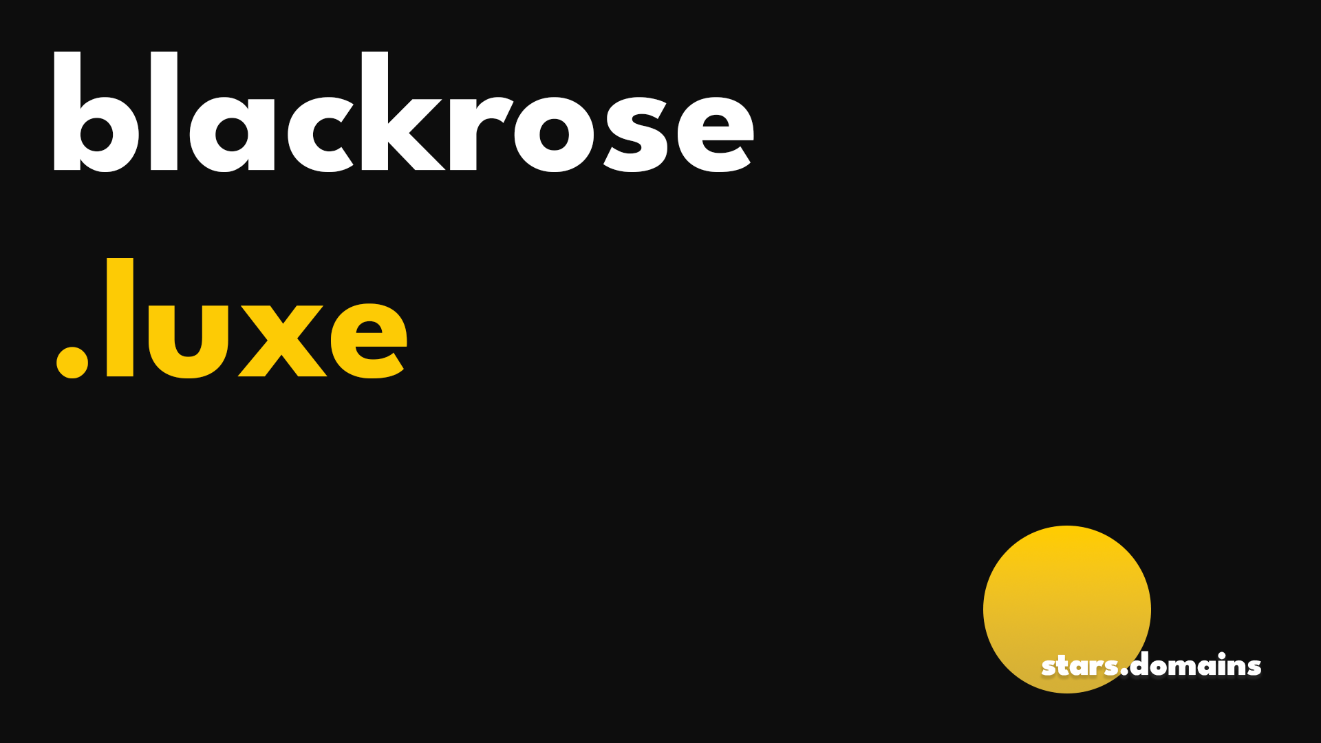 blackrose.luxe is a high-value, evocative domain ideal for luxury fashion, lifestyle brands, boutique perfumeries, and exclusive experiences seeking prestige and elegance.