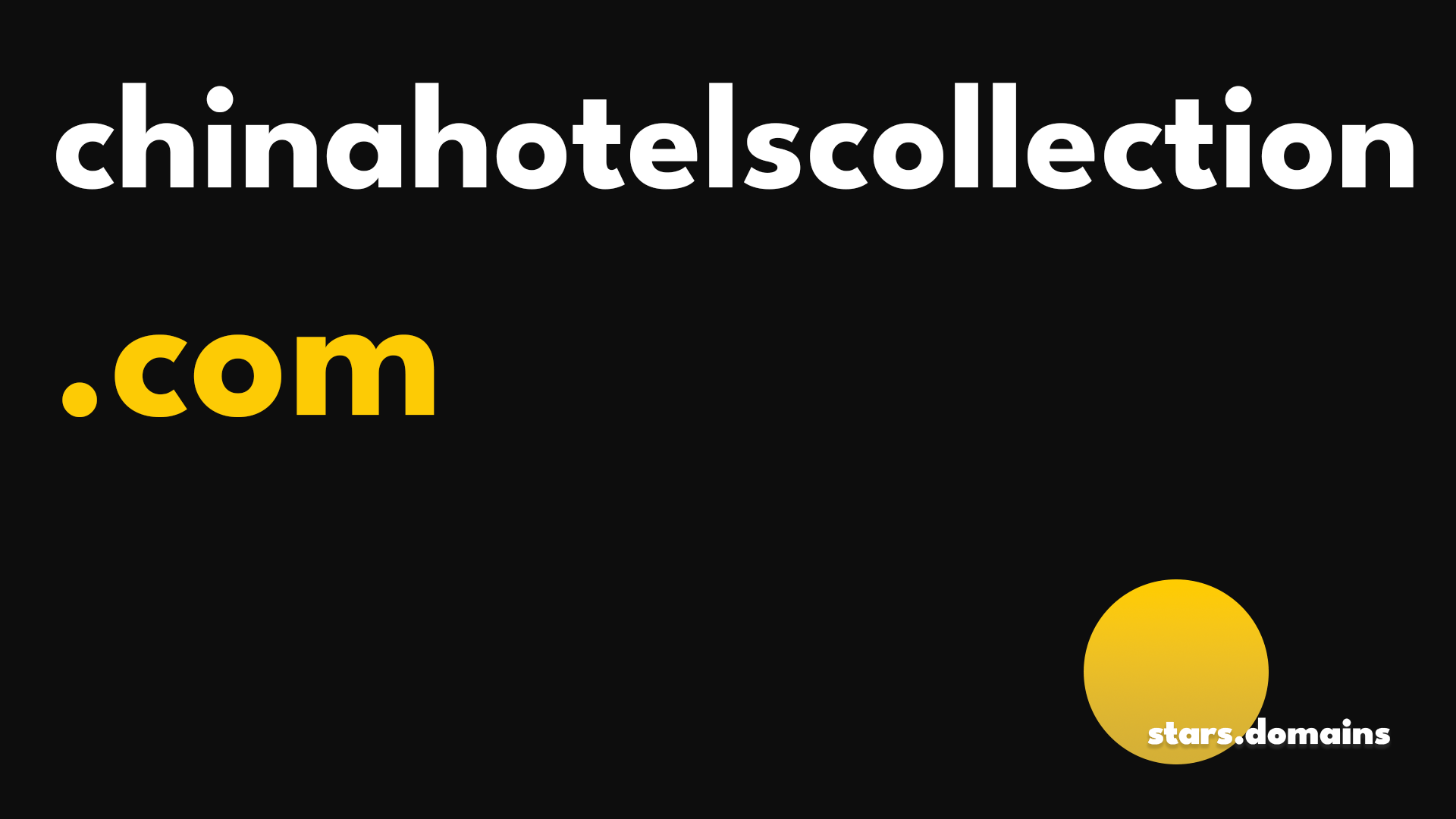 chinahotelscollection.com is a high-value domain ideal for curated hotel networks, luxury hospitality platforms, booking services, and tourism ventures focused on China.
