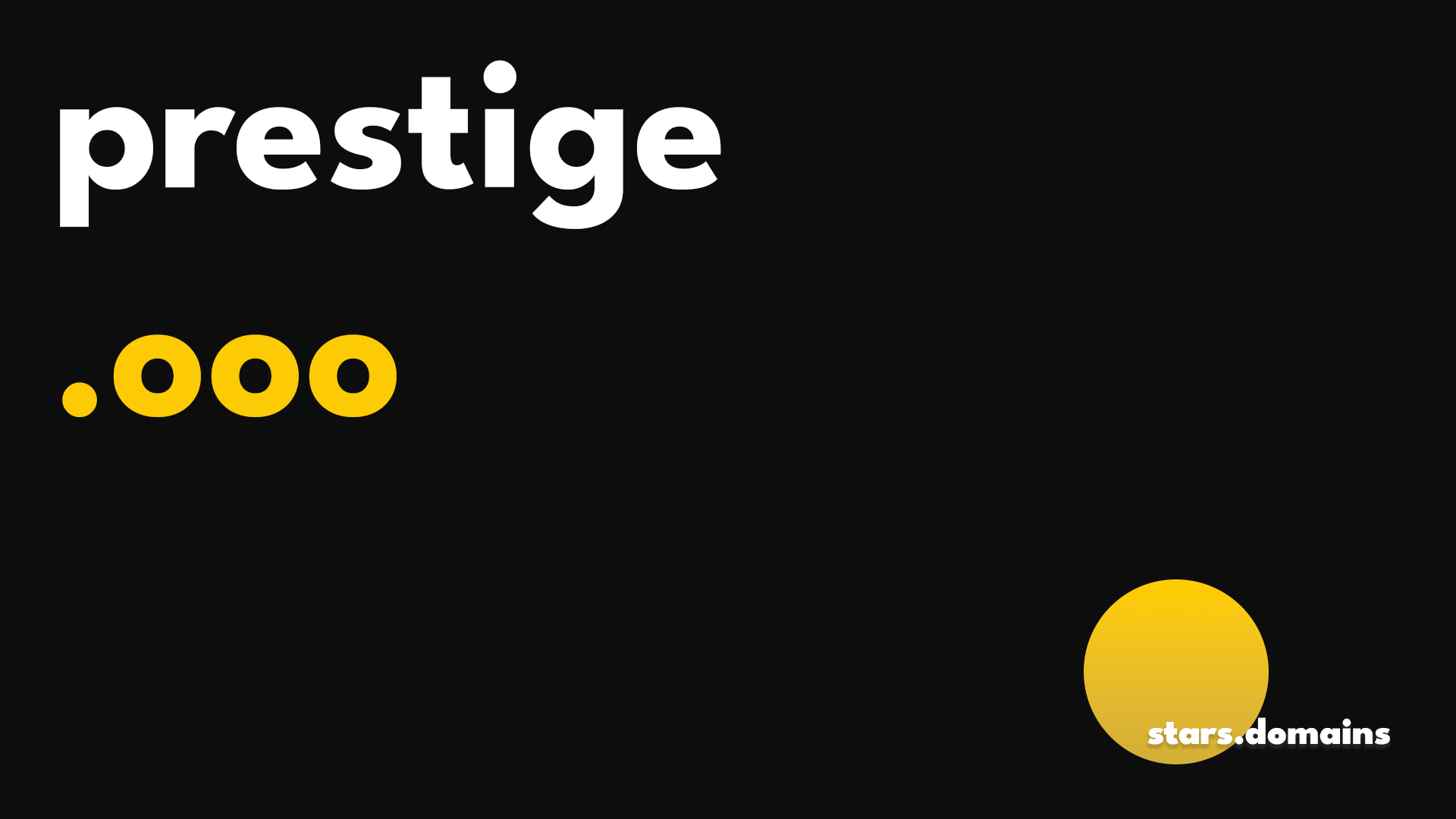 prestige.ooo is a high-value, memorable domain ideal for luxury brands, lifestyle platforms, premium services, and elite ventures seeking distinction and global appeal.
